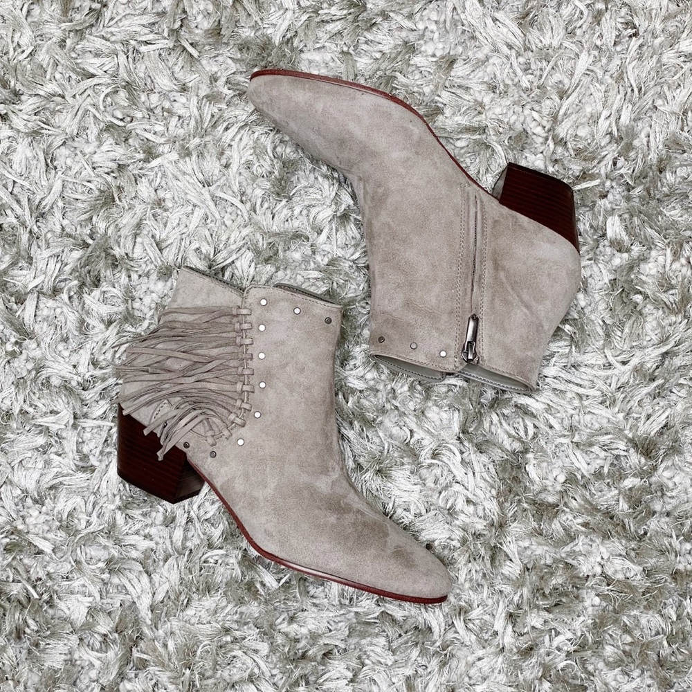 NWB Sam Edelman ‘Rudie’ Studded Fringe Bootie - Picture 3 of 5